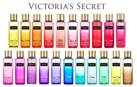 victoria secret perfume list of scents|original victoria secret scents.